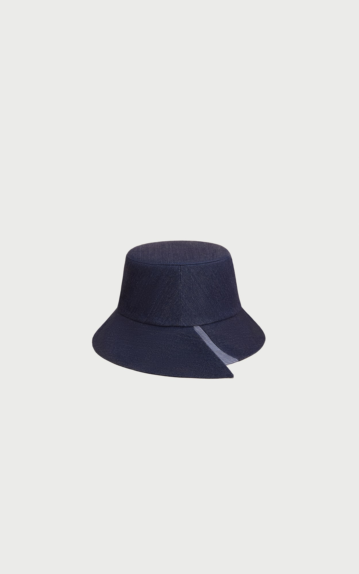 A Side / B Side Cross-brim Bucket Hat